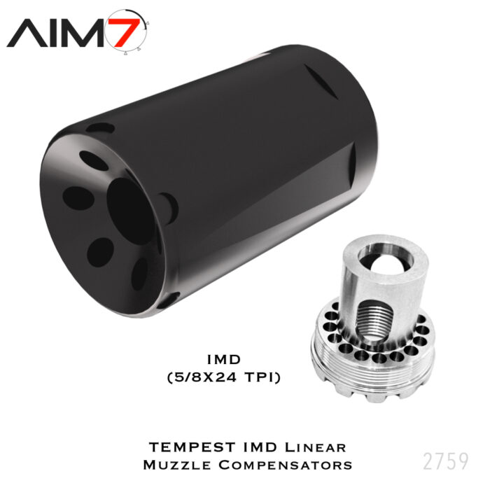 AIM7 TEMPEST IMD Linear Muzzle Compensators 5/8X24 Combo - Image 4