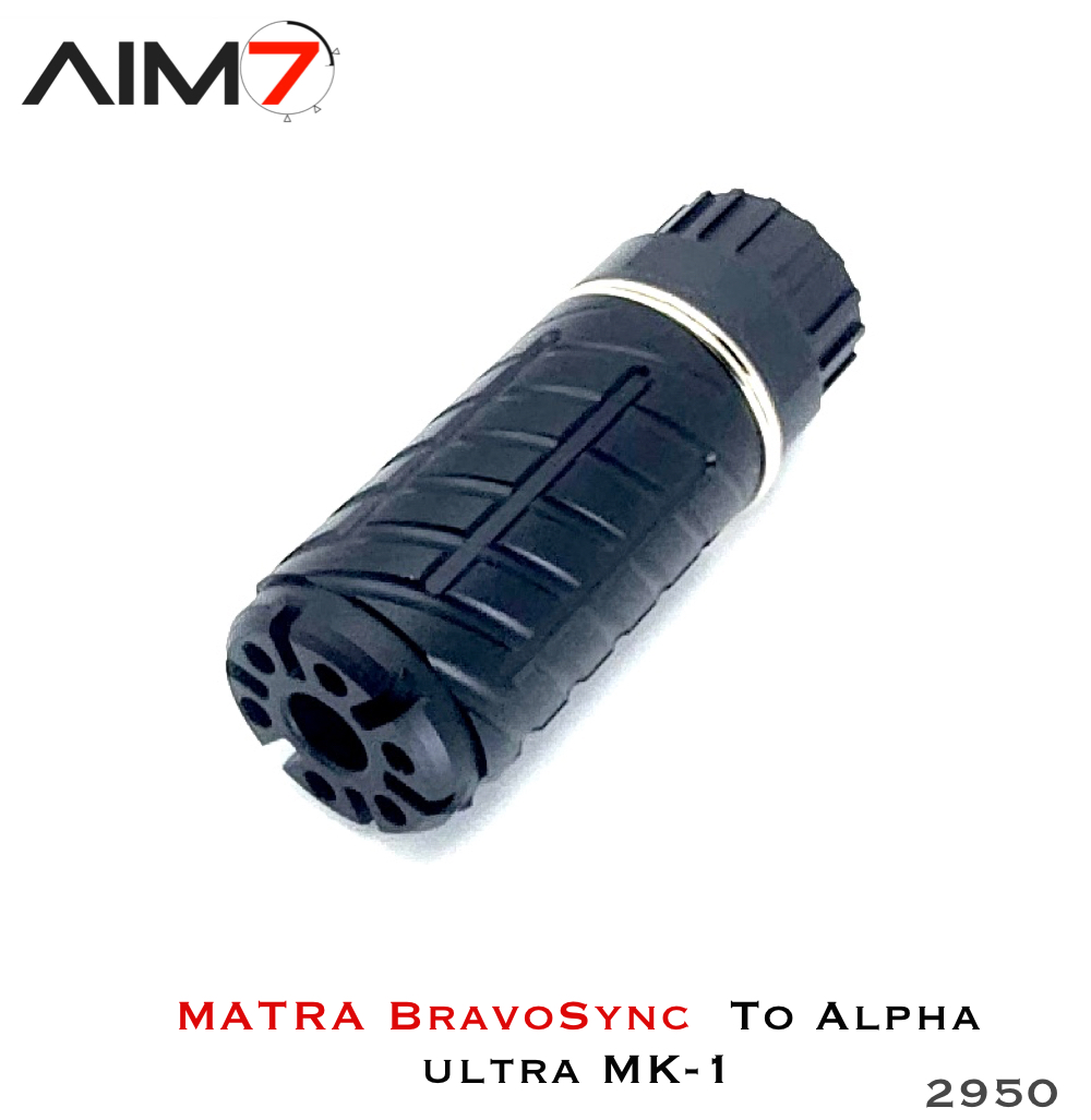 thumbnail image 2 of AIM7 MATRA C-BRAVO ULTRA SME Linear Compensator – 5/8x24 Or 1/2X28 TPI, Black 2 of 4