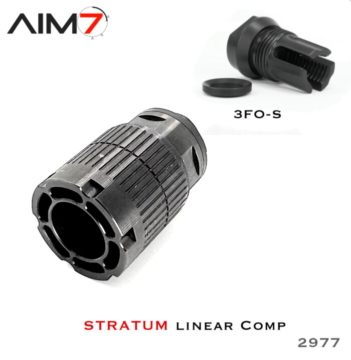 AIM7 Stratum ASR 13/16 X 16 with Breek Arms Muzzle Brake 3FO-S