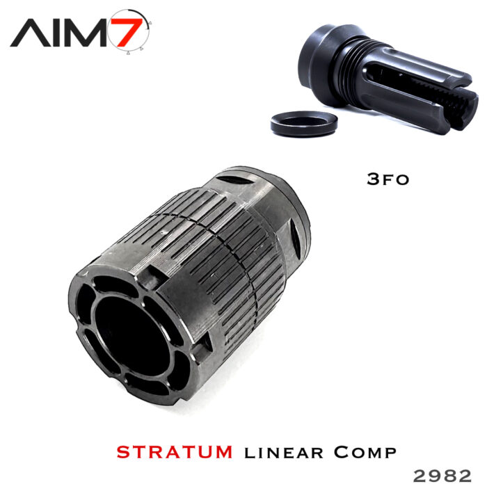 AIM7 Stratum ASR 13/16 X 16 with Breek Arms Muzzle Brake 3FO