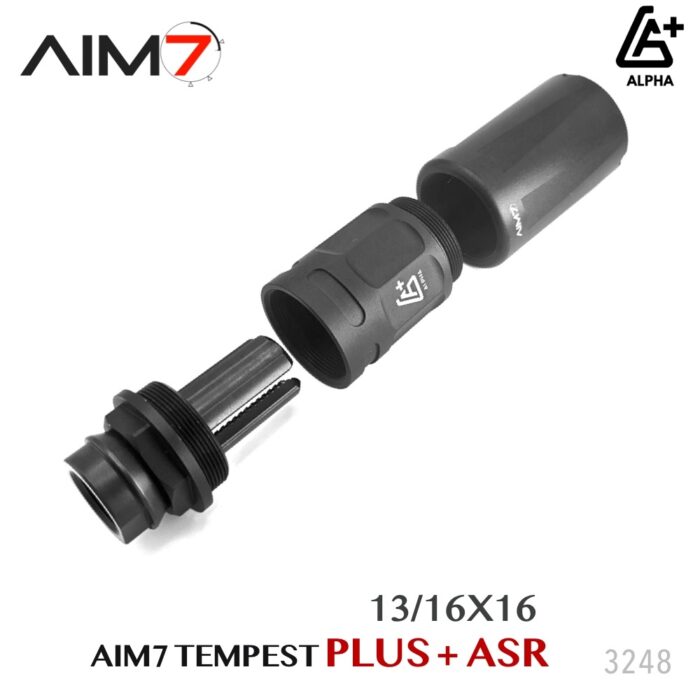 AIM7 TEMPEST Plus + ASR Adapter Mount Multi Caliber 13/16x16