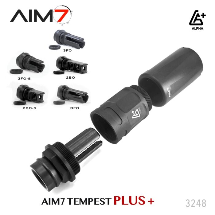 AIM7 TEMPEST Plus + ASR Adapter Mount Multi Caliber 13/16x16 - Image 3