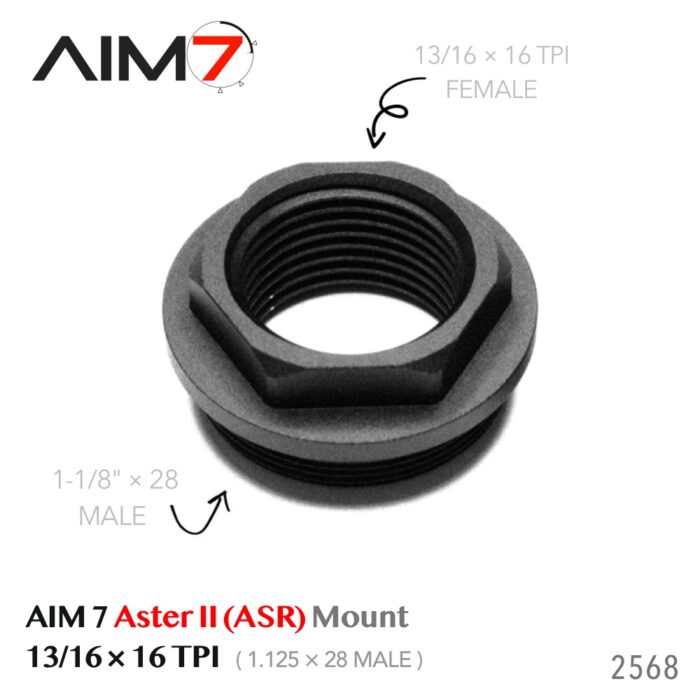 AIM7 TEMPEST Plus + ASR Adapter Mount Multi Caliber 13/16x16 - Image 14