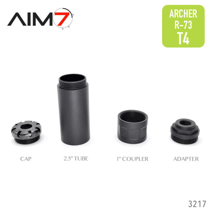 AIM7 ARCHER 1" Alpha Coupler 1-1/8"x28 - Image 10