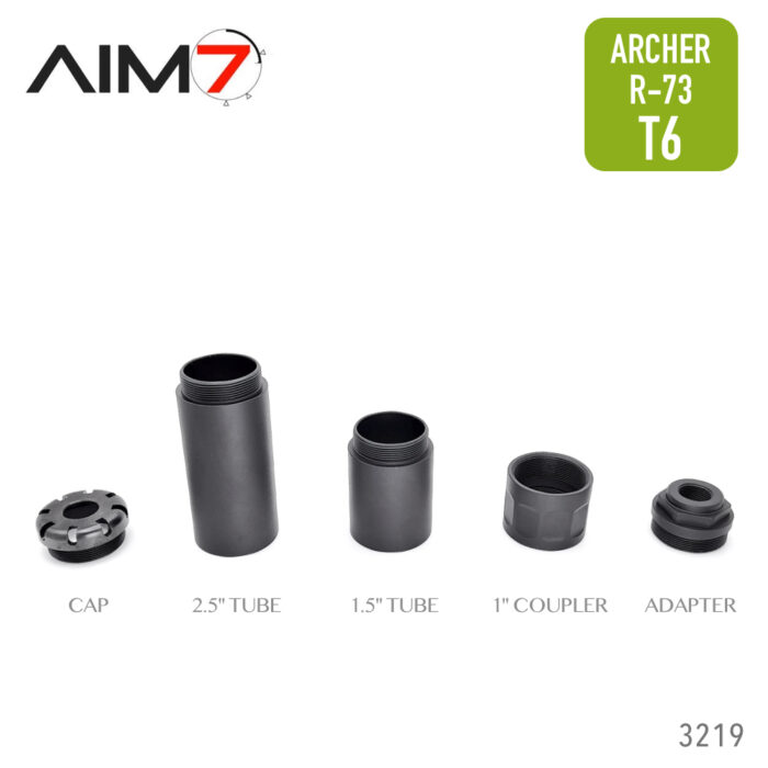 AIM7 ARCHER 1" Alpha Coupler 1-1/8"x28 - Image 16