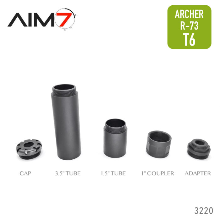 AIM7 ARCHER 1" Alpha Coupler 1-1/8"x28 - Image 19