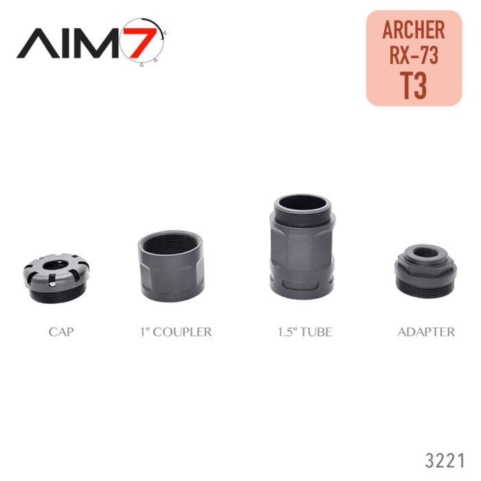 AIM7 Precision ARCHER RX-73 Series with BILLET ALPHACLOAK™ BLACK - Image 11