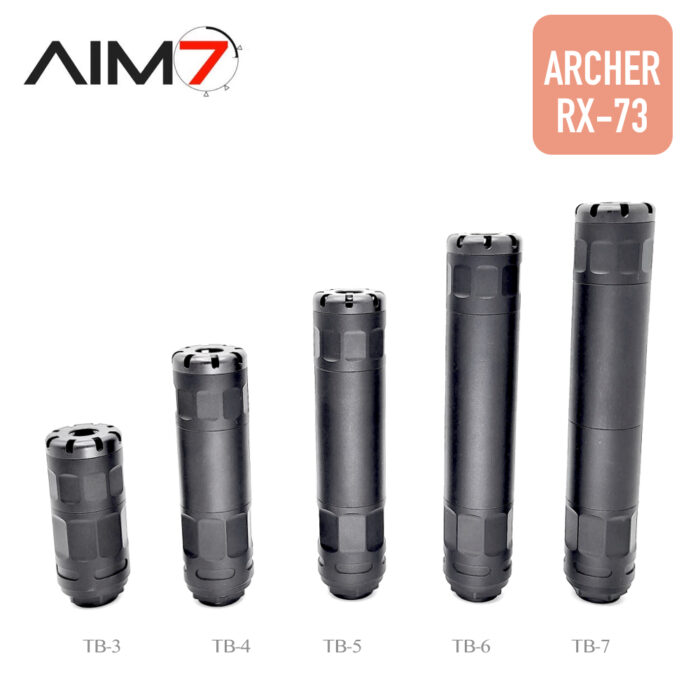 AIM7 Precision ARCHER RX-73 Series with BILLET ALPHACLOAK™ BLACK