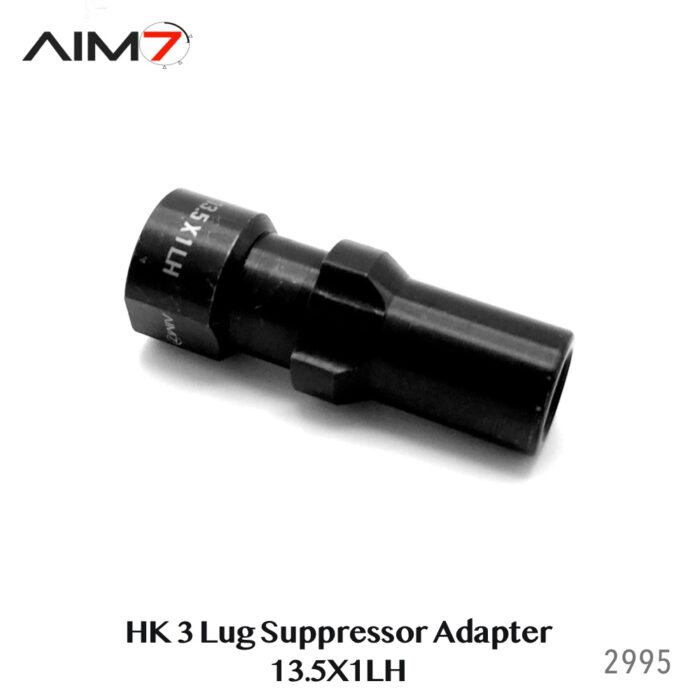 Aim7 HK 3 Lug Suppressor Adapter Steel Black - Image 8