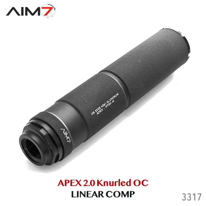 AIM7 APEX 2.0 Knurled Modular Comp OC 556/308/9mm/45ACP/30CAL - Image 6