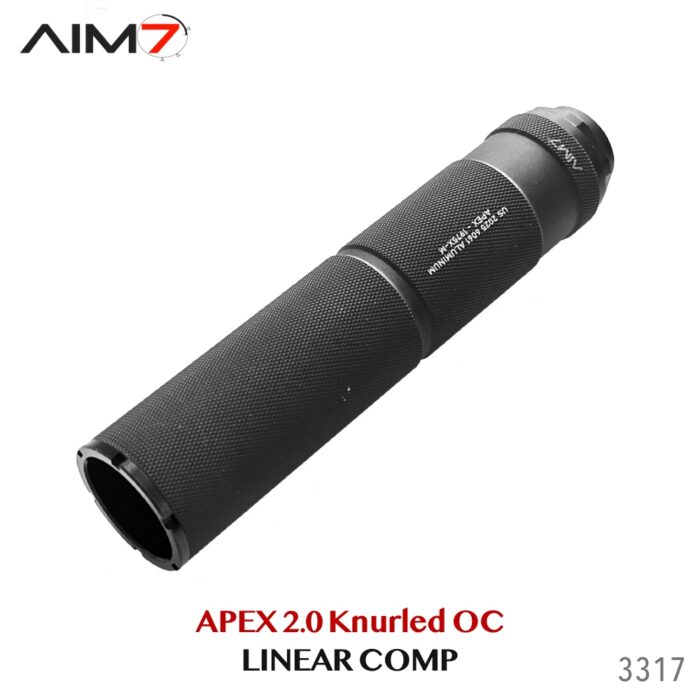 AIM7 APEX 2.0 Knurled Modular Comp OC 556/308/9mm/45ACP/30CAL