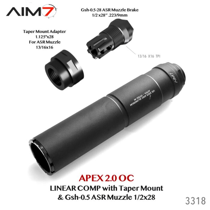 AIM7 APEX 2.0-S ASR Gsh 0.5 Modular Comp OC 556/223