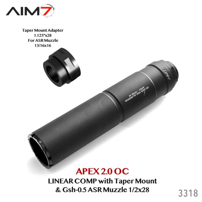 AIM7 APEX 2.0-S ASR Gsh 0.5 Modular Comp OC 556/223 - Image 6