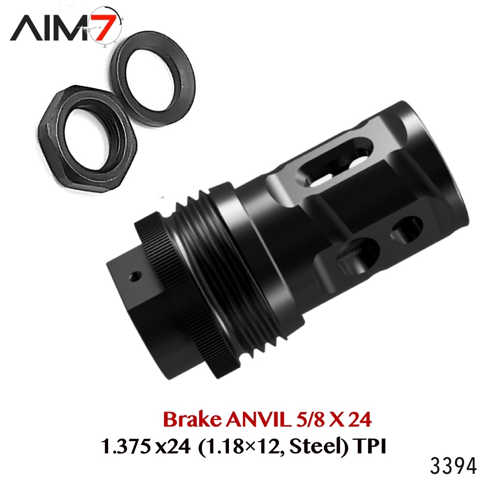 AIM7 Brake ANVIL Series
(1.18×12, Steel) 5/8 X 24 TPI - Image 2