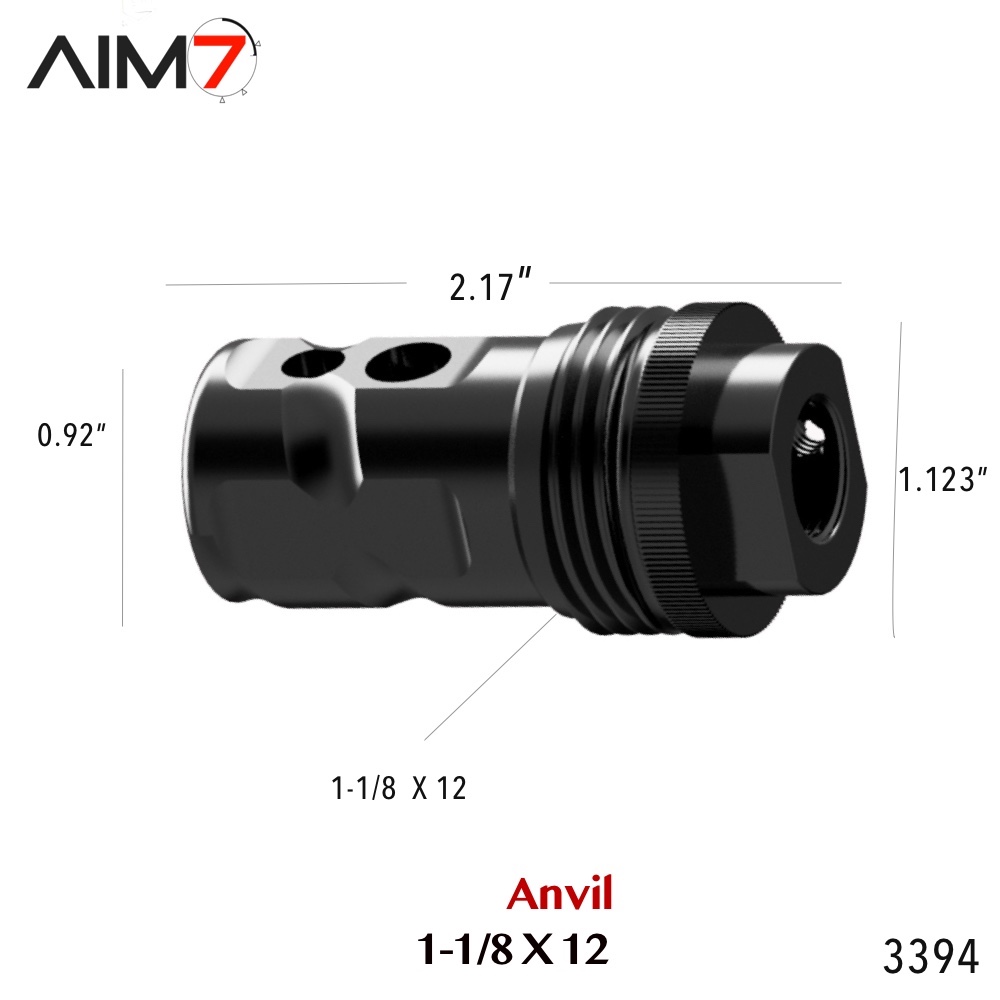 AIM7 Brake ANVIL Series
(1.18×12, Steel) 5/8 X 24 TPI - Image 3